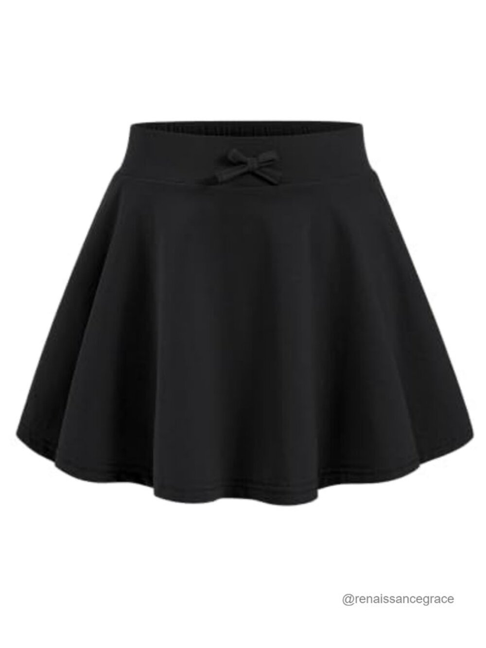Girls Pleated Skort with Pockets Built-in Shorts Cotton Blend